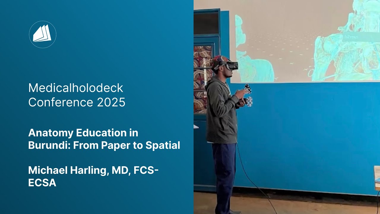 Anatomy education in Burundi: From paper to spatial