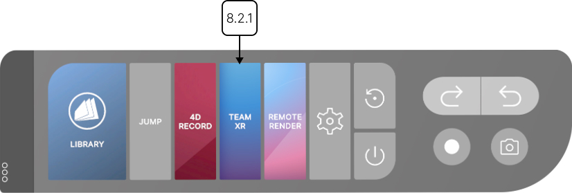 TeamXR button